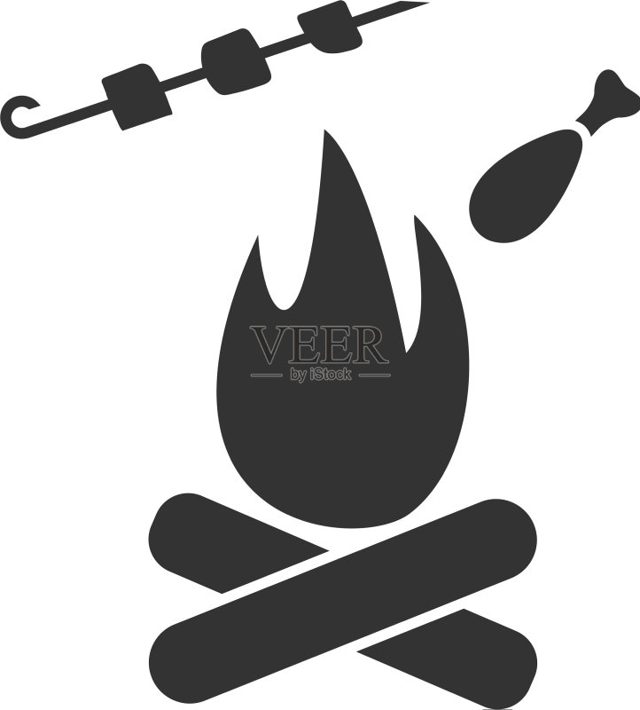 烧烤图标图标素材