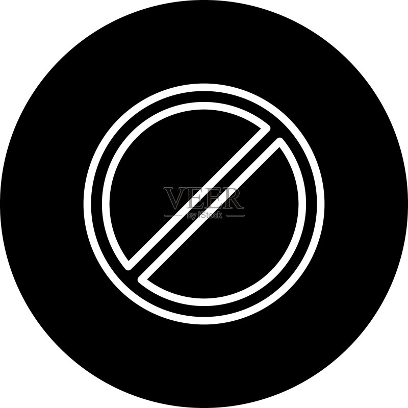 禁止图标图标素材