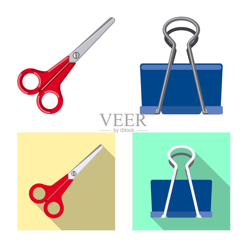 办公用品logo设计图标素材