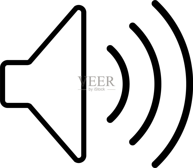 扬声器图标图形设计模板图标素材