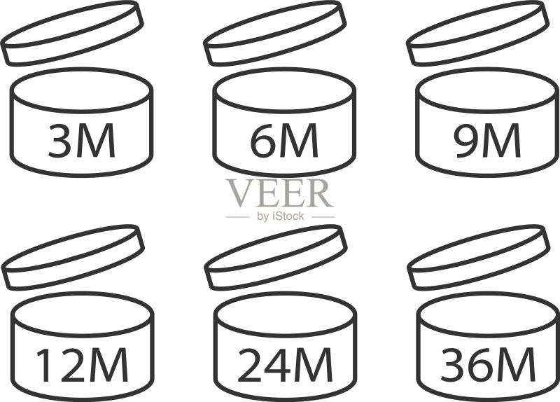 开放生活化妆品图标合集图标素材