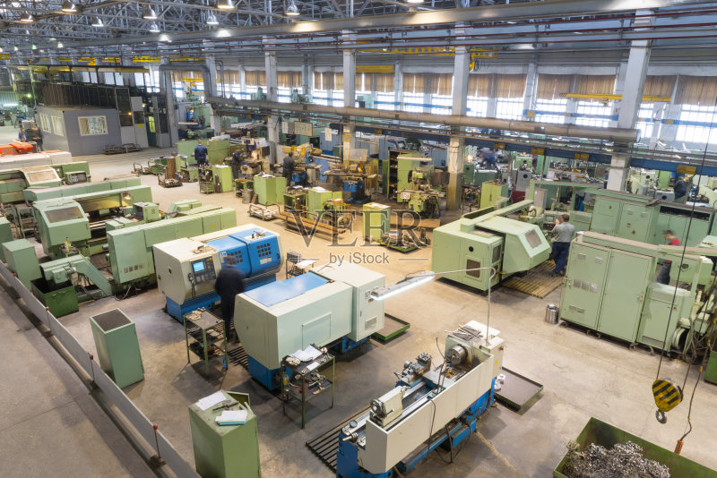 现代化的厂房正版图片素材