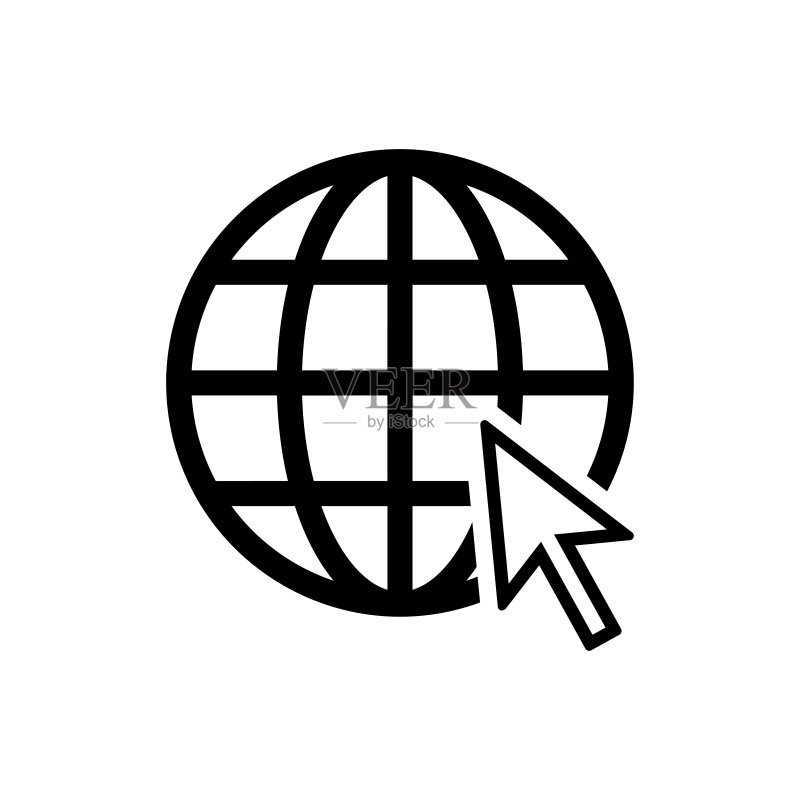 热门网站图标扁平矢量模板设计图标素材