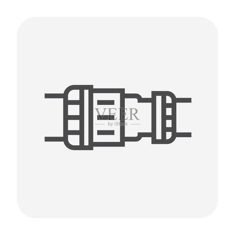 HDPE管材图标图标素材