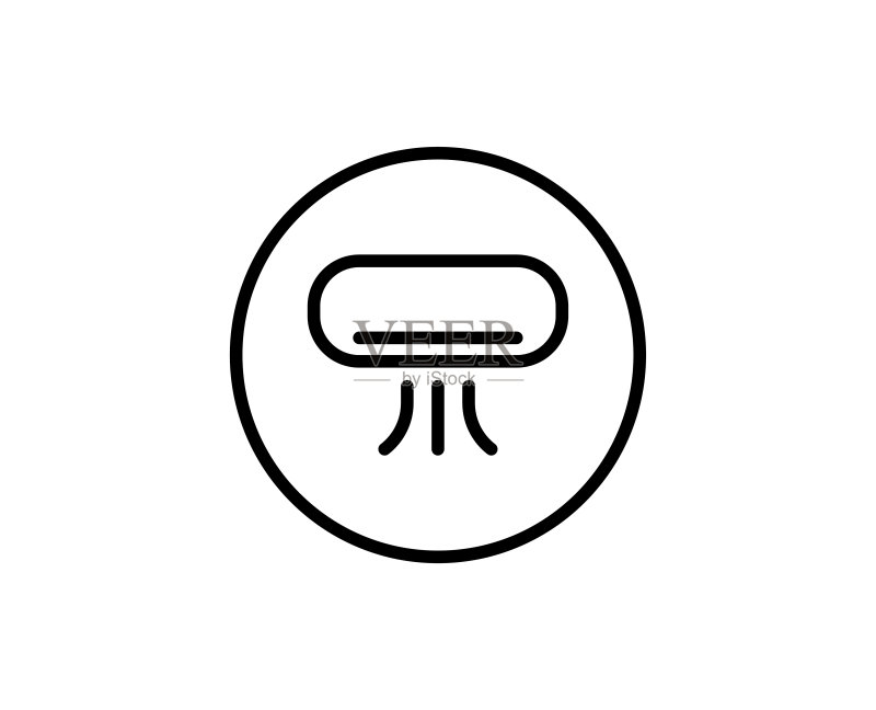 空调图标图标素材