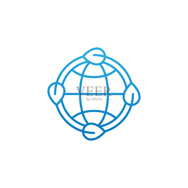 生态友好符号图标设计图标素材