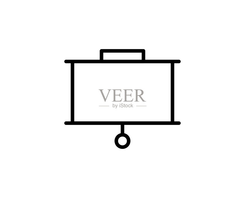 演示板线条图标图标素材
