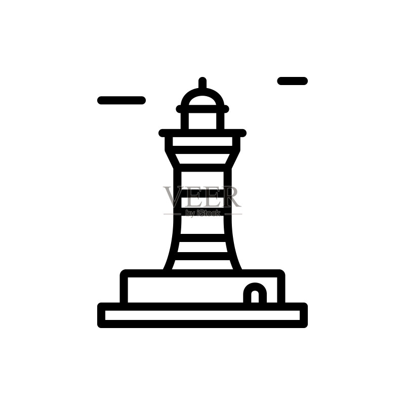 导航灯塔图标（适用于网页和APP的UI/UX）图标素材