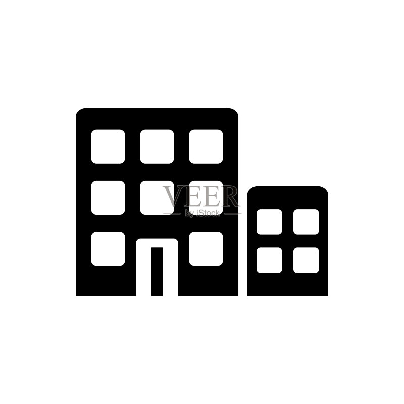 商务办公楼图标图标素材