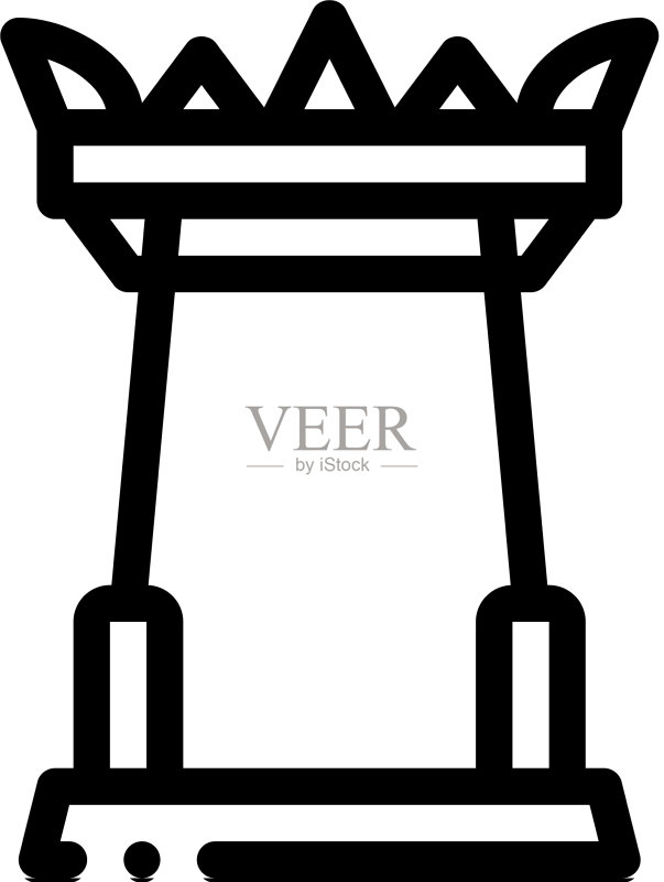 泰国国家塔图标图标素材