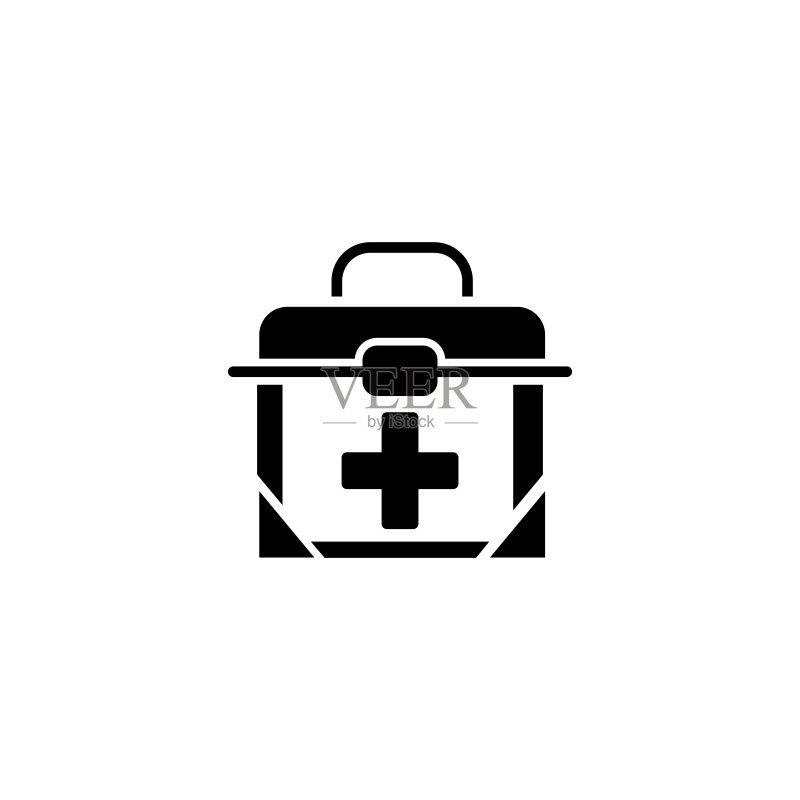 急救箱图标矢量图图标素材