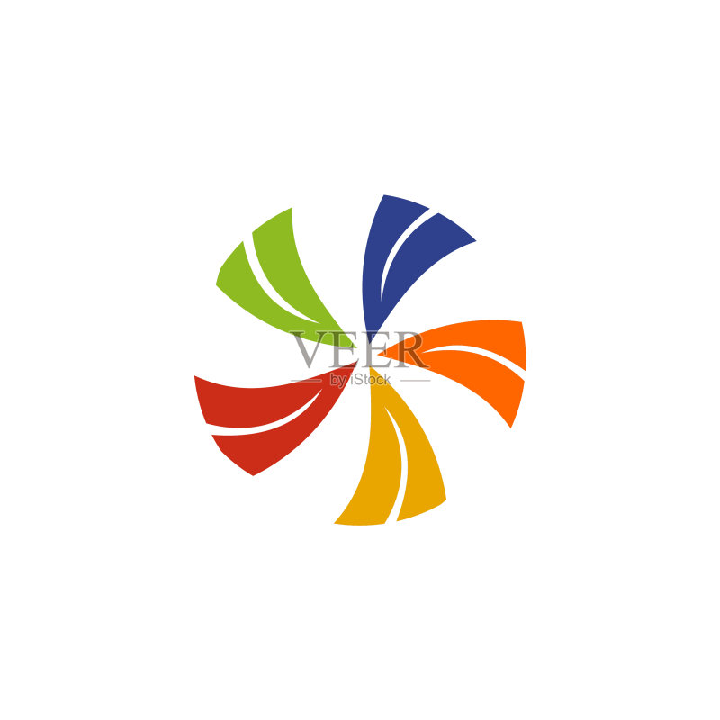 圆形Logo设计模板图标素材