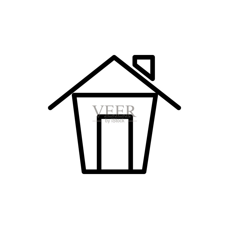 房屋图标模板矢量图图标素材