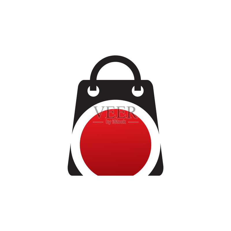购物袋图标logo设计图标素材