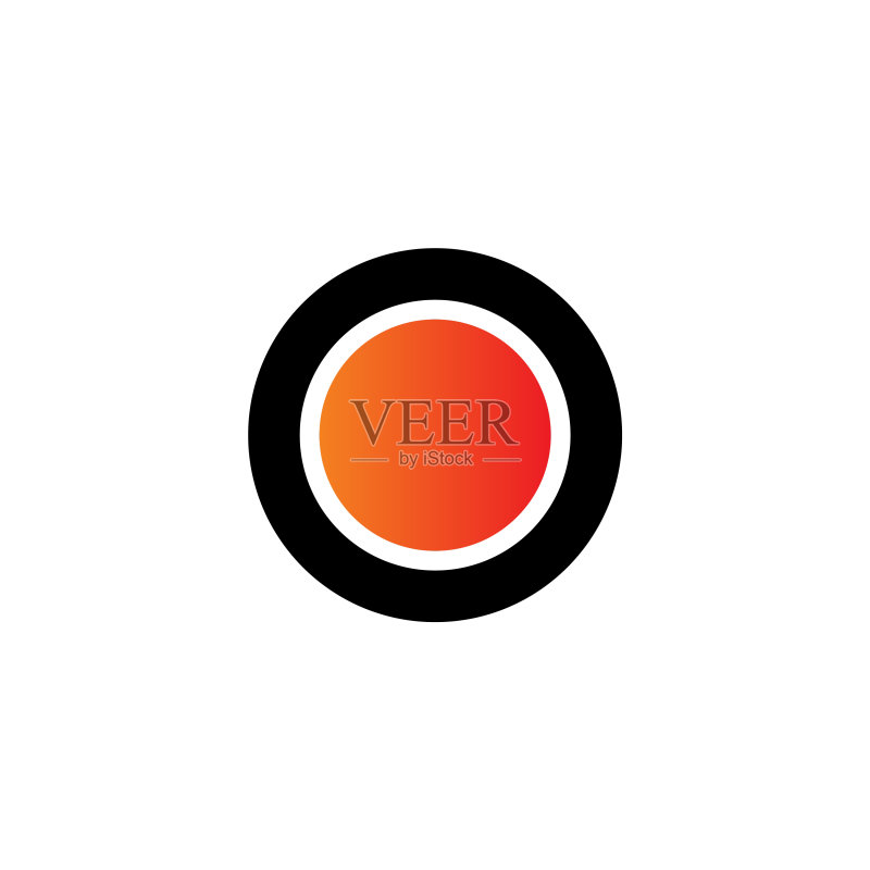 字母O初始图标标志设计模板图标素材