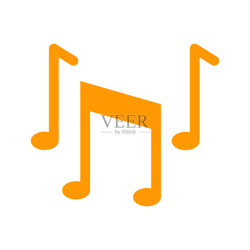 独特的音符标志符号图标图标素材
