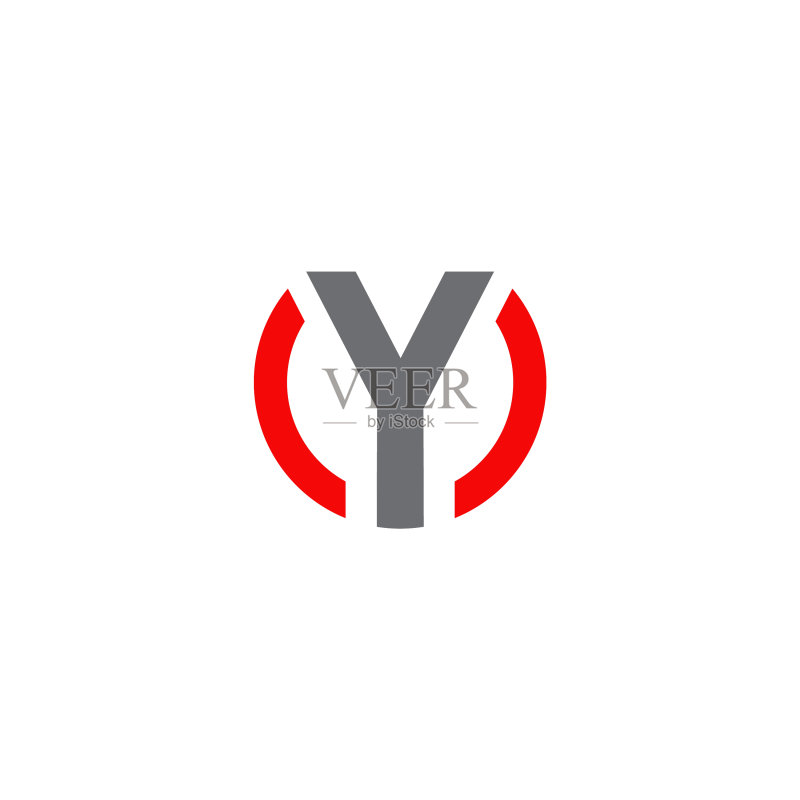 字母y首字母图标标志设计模板图标素材
