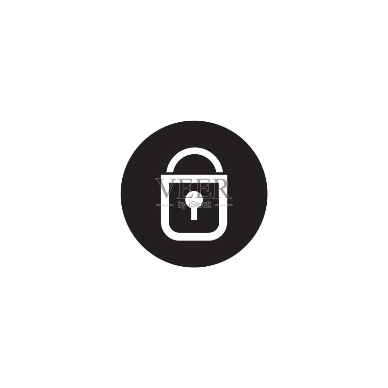 锁形图标Logo设计模板图标素材
