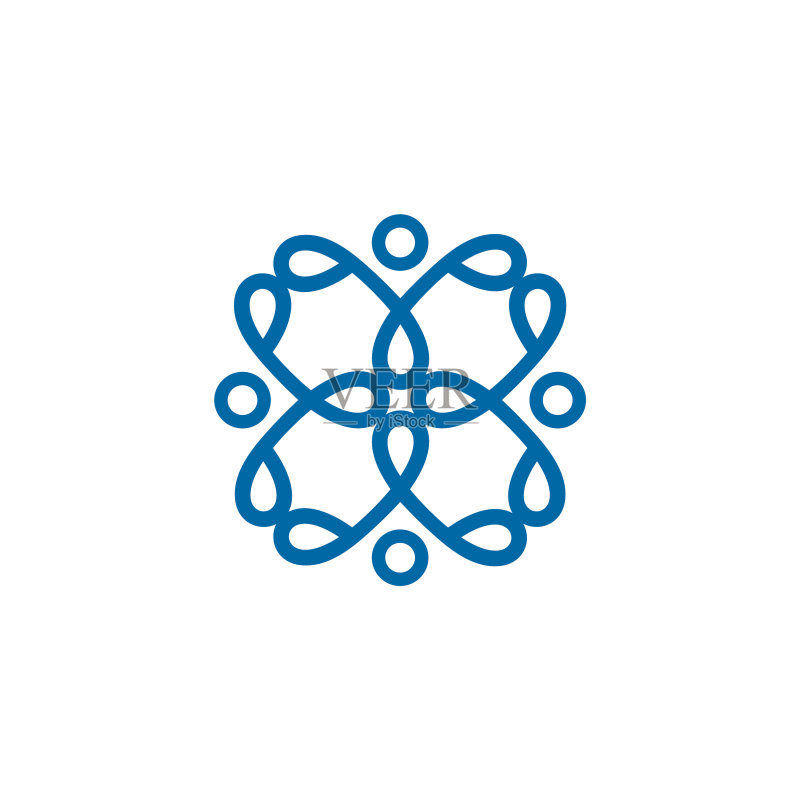 人物图标Logo设计模板图标素材