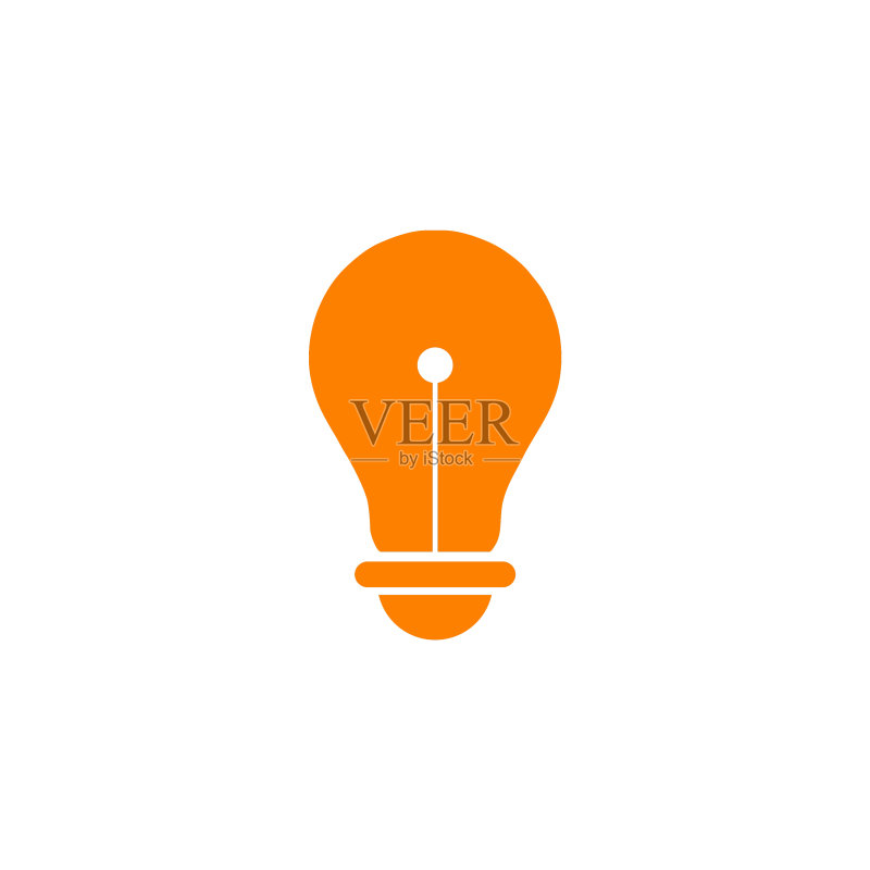 灯泡Logo设计灵感模板图标素材