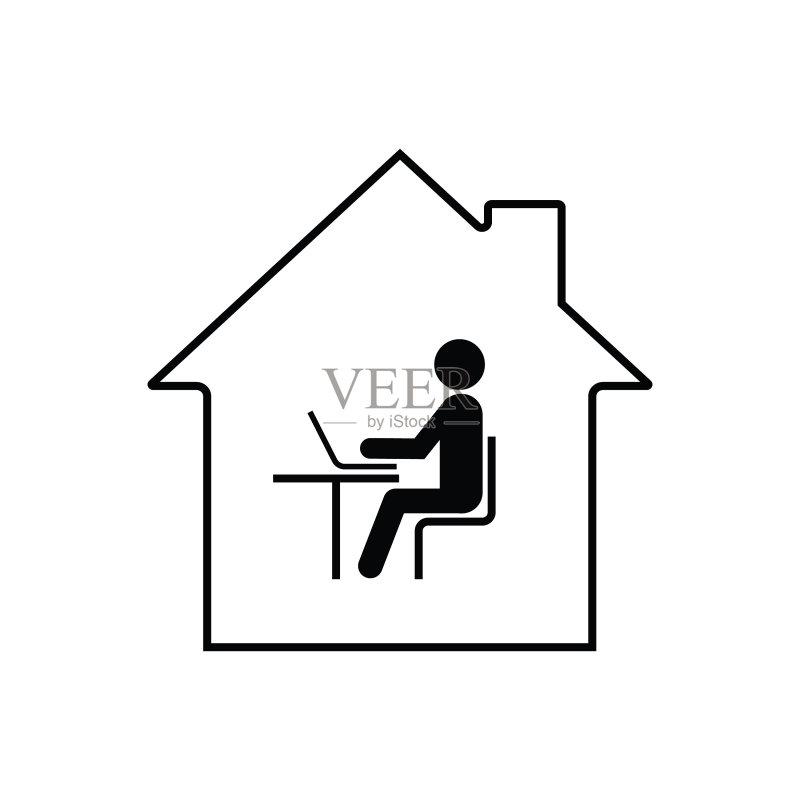 在线远程办公图标图标素材
