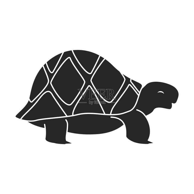 海龟黑色图标图标素材