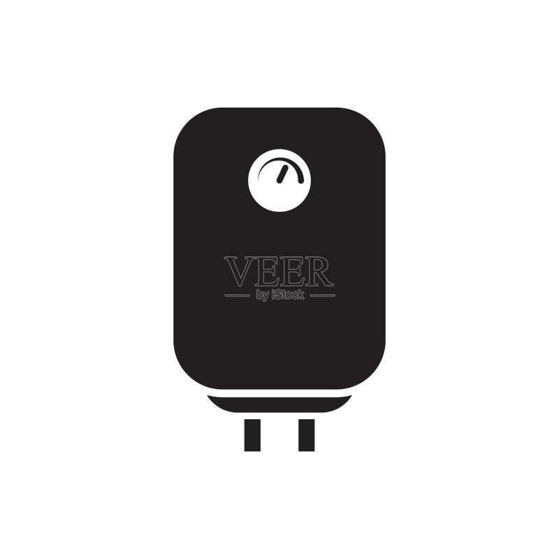 用于图形设计、logo、网站、社交媒体、移动应用程序、UI插图的锅炉热水器矢量图标图标素材