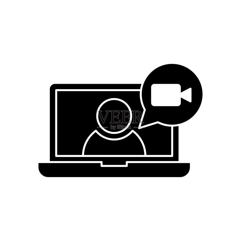 视频通话图标设计Logo图标素材