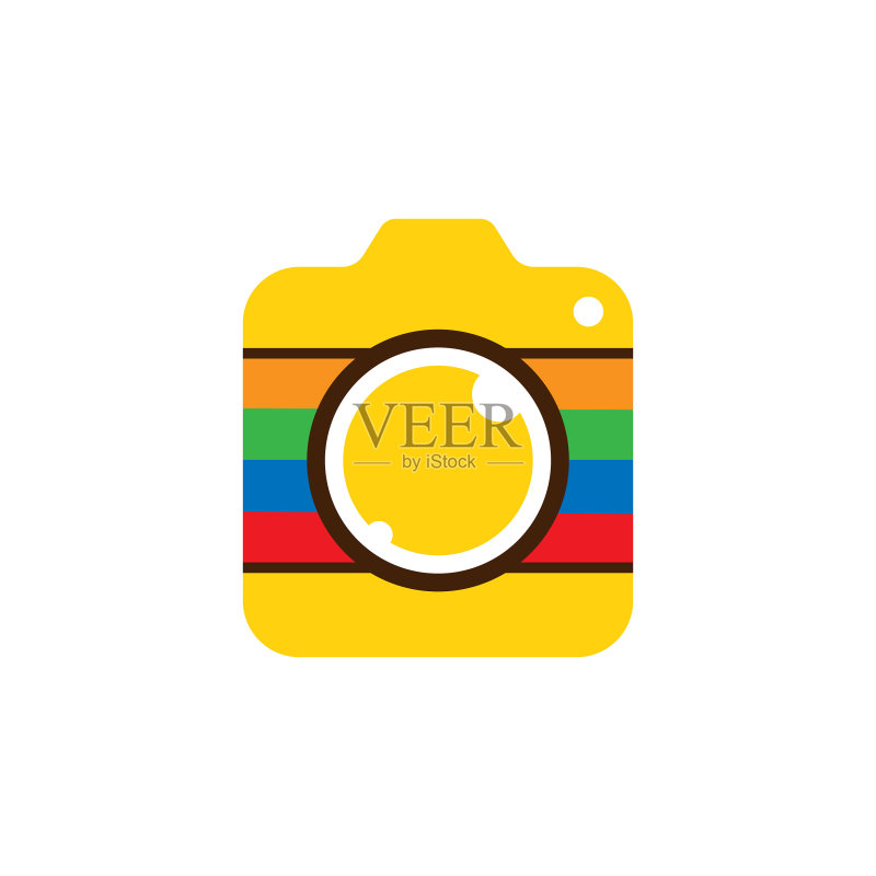 相机Logo图标摄影相机Logo设计图标素材