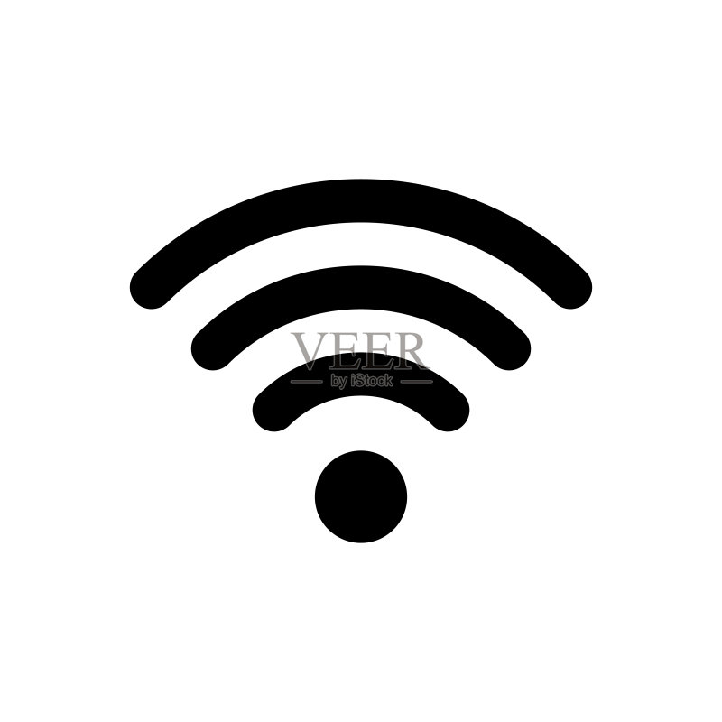 WI-FI矢量图标图标素材