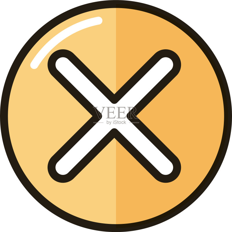 互联网Web技术界面错误图标素材