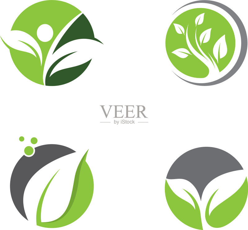 生态logo模板图标图标素材