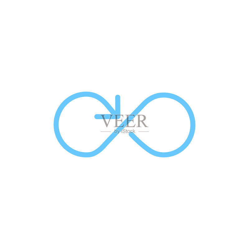 箭头无限商业Logo设计模板图标素材