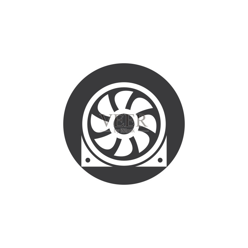 风扇图标模板图标素材