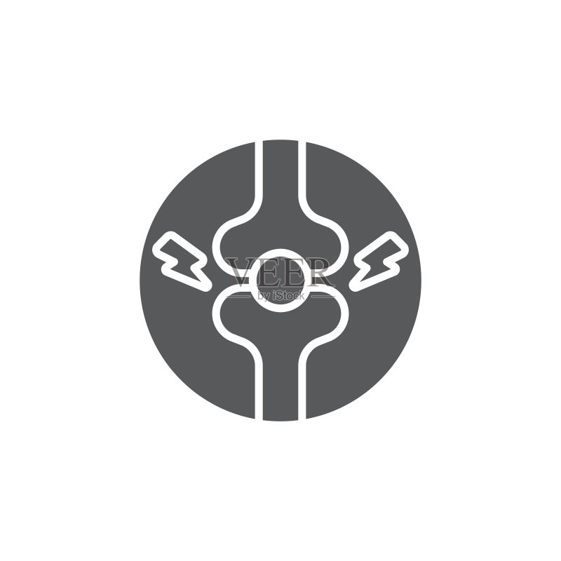 关节疼痛图标图标素材