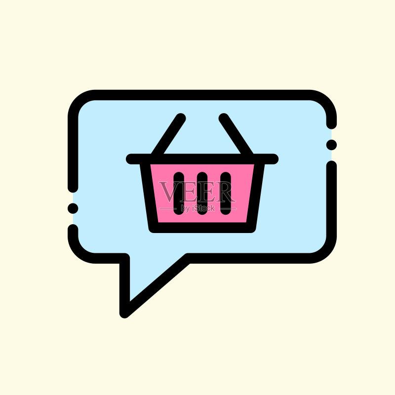 电子商务图标图形下载模板图标素材