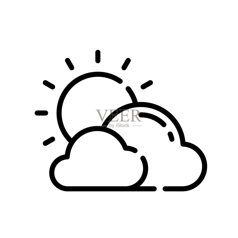 天气图标创意图形下载模板图标素材