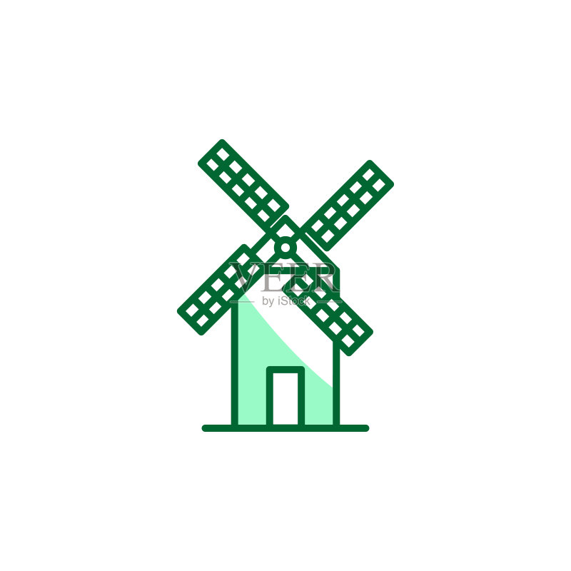 风车图标图标素材