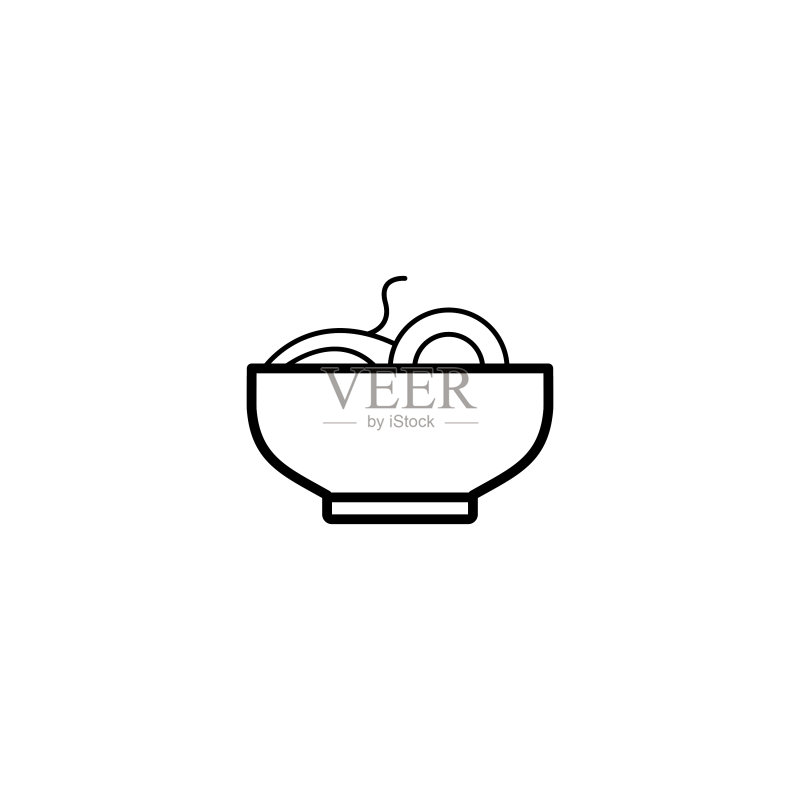 面条食物图标图标素材