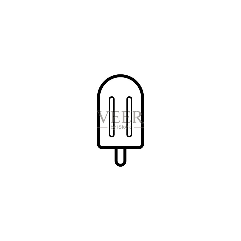 冰棒冰淇淋图标图标素材