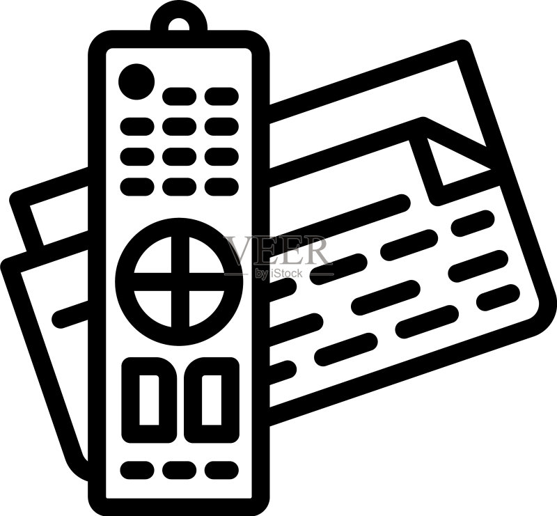 养老金文件轮廓样式图标图标素材