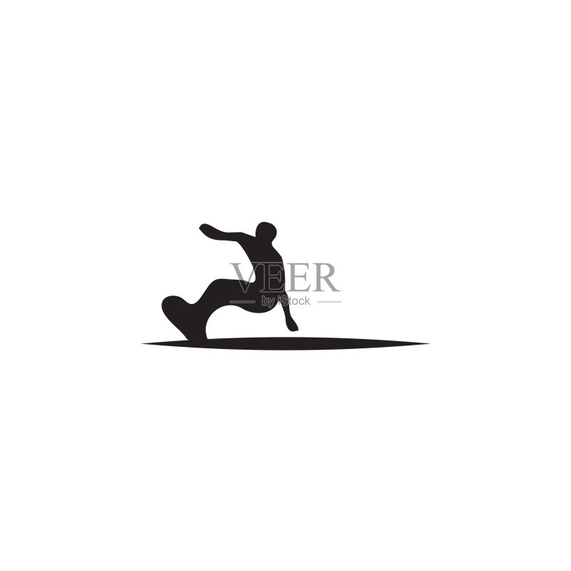 冲浪Logo图标设计模板图标素材