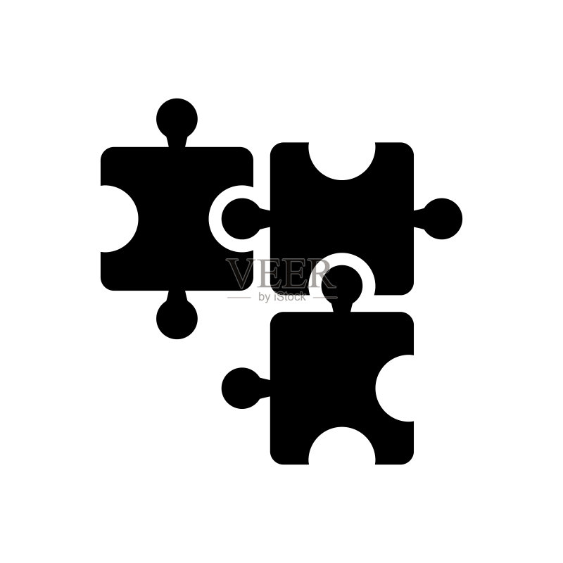 拼图解决方案图标图标素材