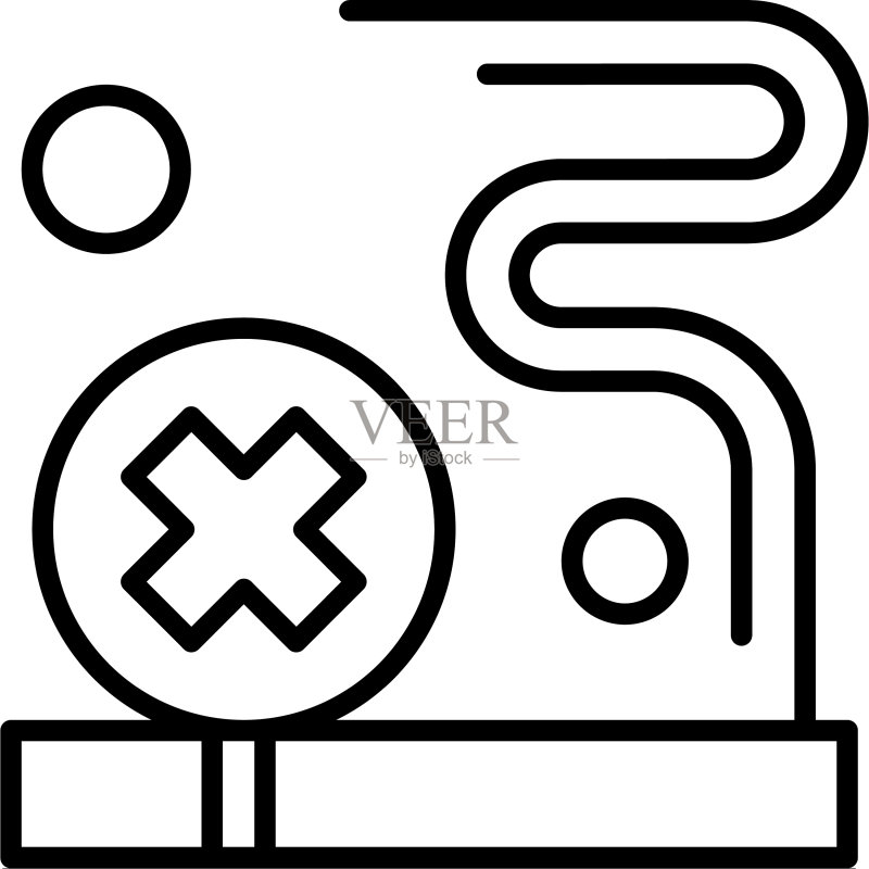 香烟图标图标素材