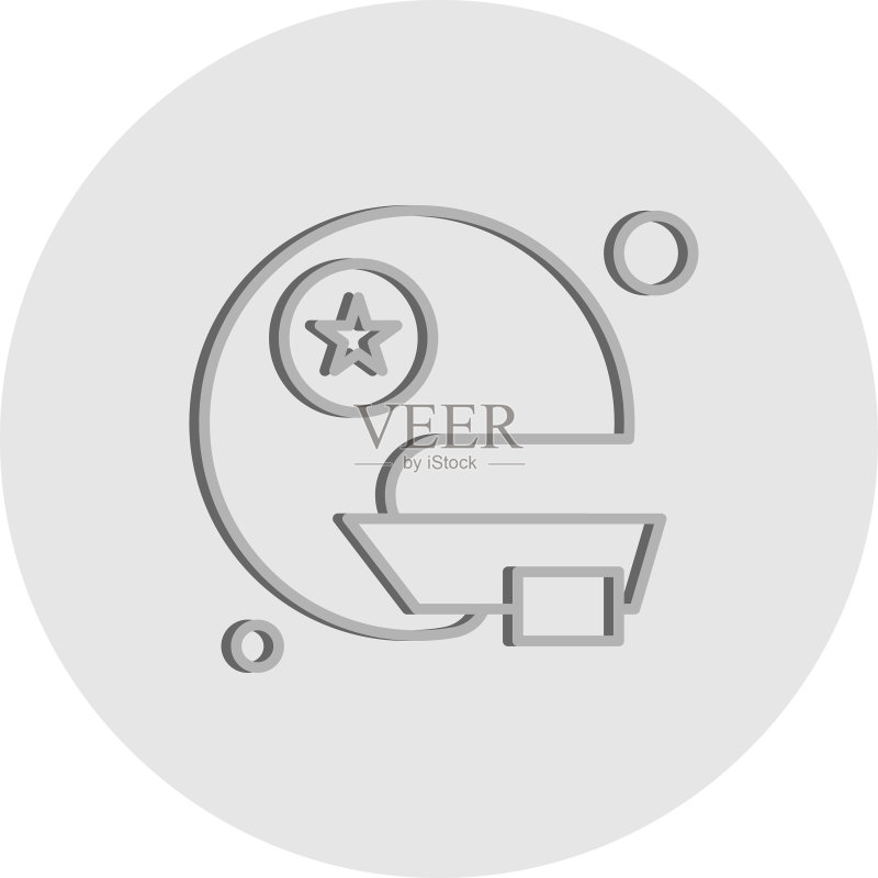 头盔图标图标素材