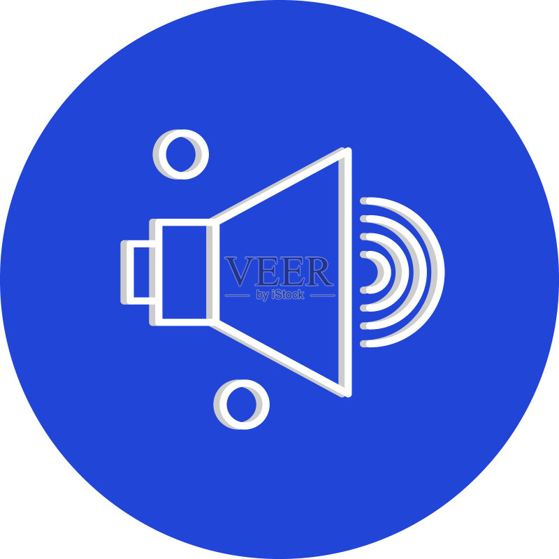 扬声器图标图标素材