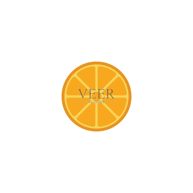 橙色Logo设计图标素材