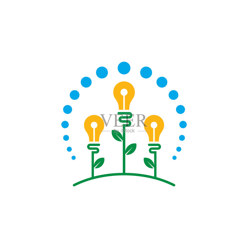 农业创新技术Logo图标素材
