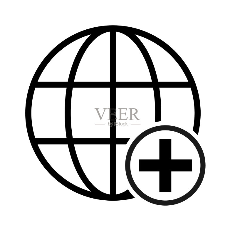 WWW万维网网站符号互联网地图图标图标素材