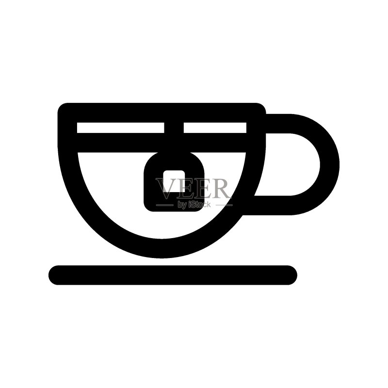 茶杯图标图标素材